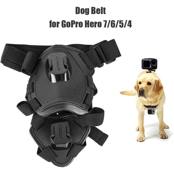 Säädettävät valjaat koiran toimintakameralle GoPro Hero 7 6 5 4 Xiaoy