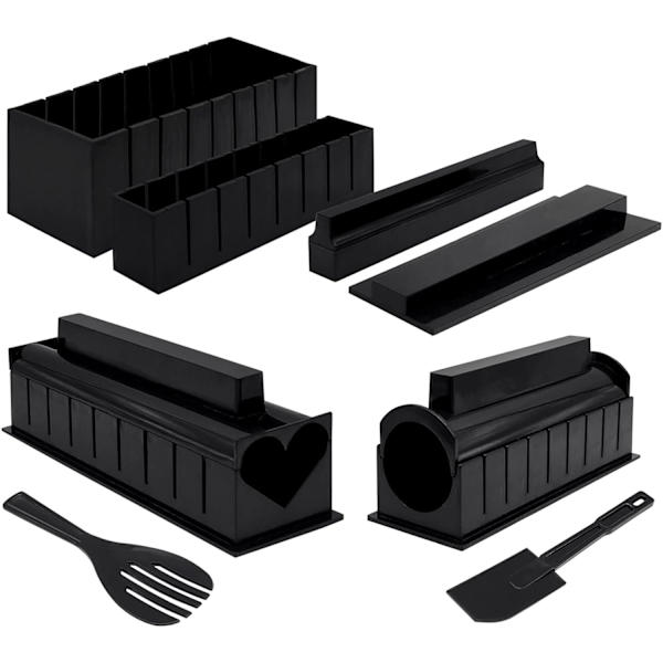 10 st Sushiformar Sushiberedningskit Set Risrullar Kit Sushi DIY