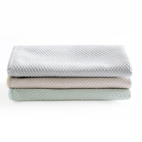 Uudelleenkäytettävät mikrokuitusiivousliinat - 3 kpl 30x30cm (harmaa, vaaleanpunainen, vihreä), nukkaamattomat kodin keittiöpyyhkeet lasi-ikkunoiden peileille, astiapyyhe kala