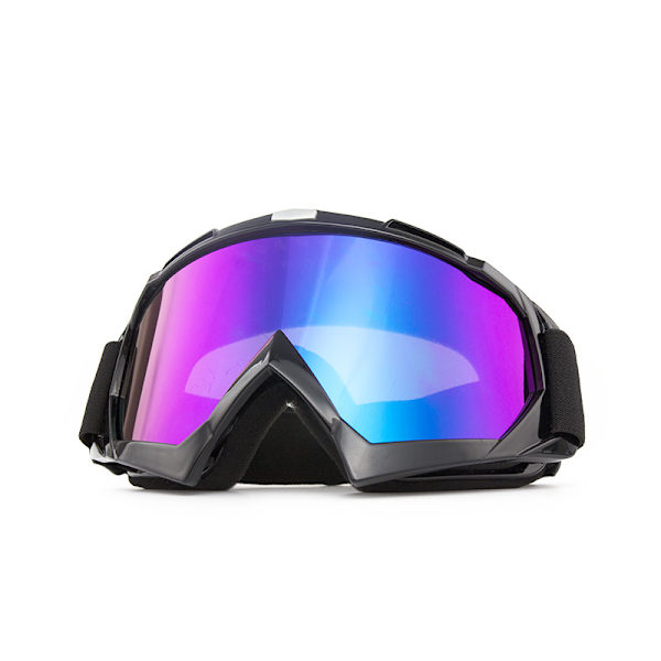Premium motorsykkelbriller Anti-tåke Anti-UV-briller med dobbelt linse skum polstring for utendørsaktiviteter Ski Sykling Snowboard Kjøring Øyeproteksjon