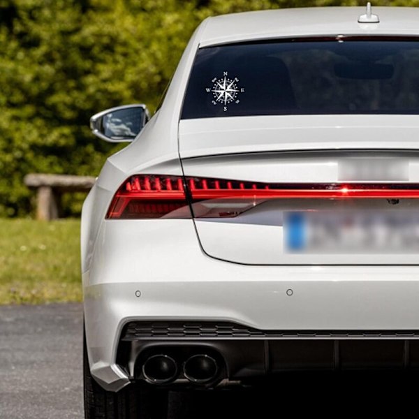2 kpl 16 cm Kompassi Auton Konepellin Tarrat Auto Kompassi Grafiikka Tarrasovellukset Maastoauto Ajoneuvojen Korin Oveen Tavaratilaan Universaali Vedenpitävä
