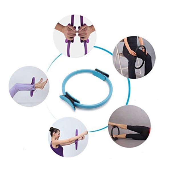 Blå Pilates Ring Pilates Resistance Ring Fitness Udstyr Lår