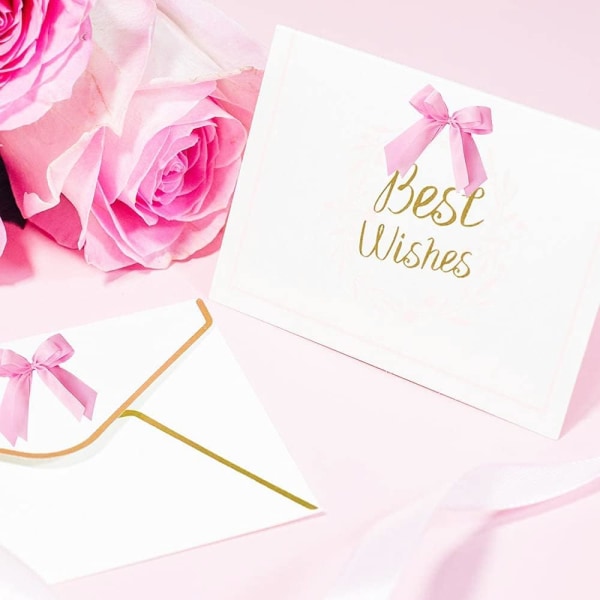 2 rullar 92 M satinband bredd 2 cm - Dekoration för blommor, presenter, bröllop, fester. (Bredd 2 cm, Rosa)