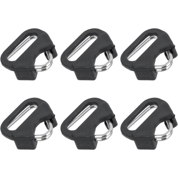 Trekant Kamera Stropp Ringer, Legering Kamera Stropp Trekant Split Ring Erstatningskrok, for Kamera Skulderstropp 3 Par Pakke