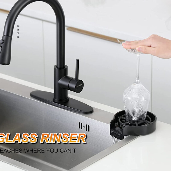(C) Rinse Verr Automatisk Diskbänk, Diskbänk Glas Wla, Diskbänkstillbehör För Bostäder, Bar och Rengöring av flaskrengöringen