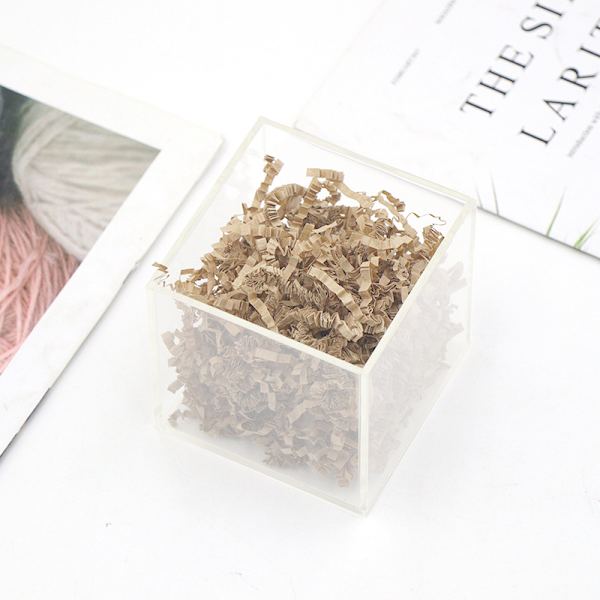 Raffia papper silke veckad vågig presentförpackning papper silke (3 stycken)