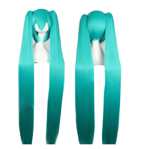Vacker sjöblå peruk, Chuyin MIKU peruk animation, rollspel