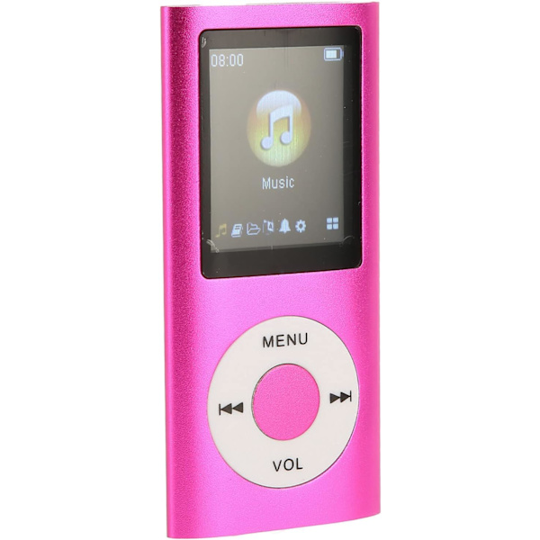 MP3/MP4-spelare, Bluetooth MP4-musikspelare som stöder upp till 64 GB TF-kort, 1,8-tums LCD-skärm, förlustfri bärbar musikspelare för studenter som springer Wal