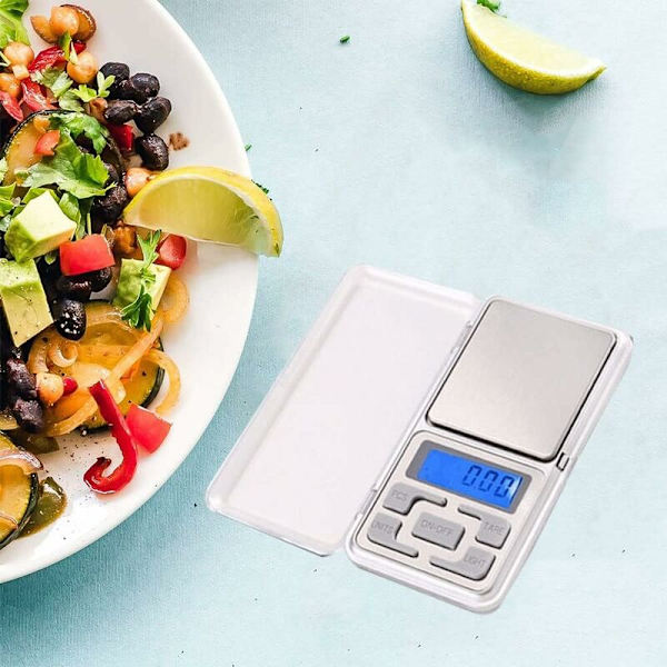 Digitaalinen vaaka, 200g/0.01g Ammattimainen tarkkuusvaaka/Kirjevaaka/Tasapaino/Taskuvaaka, Erittäin tarkka, Ammattimainen herätys-helppo, Taskukoko, 5