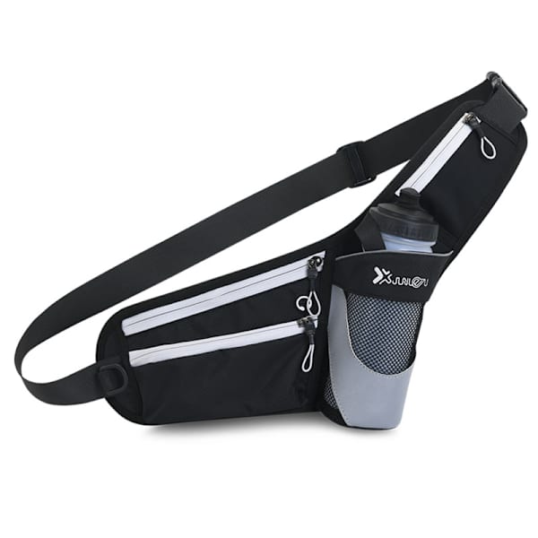 Ulkoilun urheilukattila vyölaukku juoksu vedenpitävä muoti naisten vyölaukku heijastava kestävä fanny pack miesten Traval crossbody laukku musta