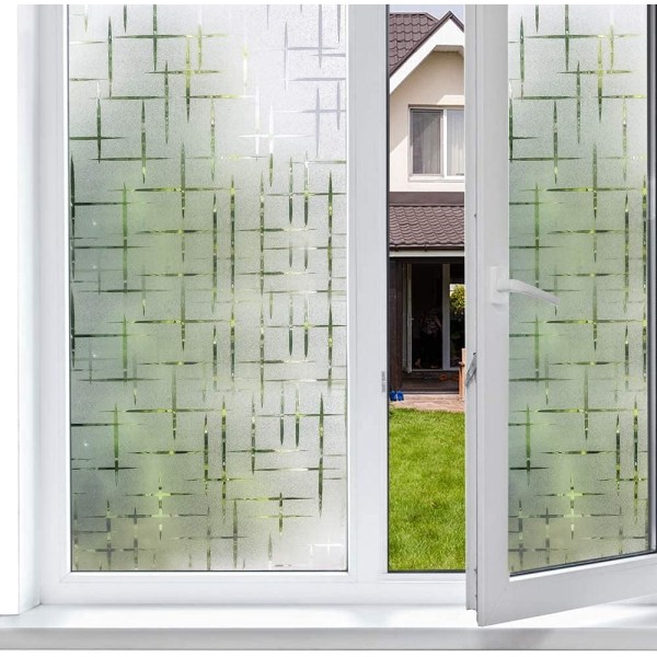 Ikkunakalvo Itsekiinnittyvä ikkuna 44.5x200cm Sähköstaattinen suoja
