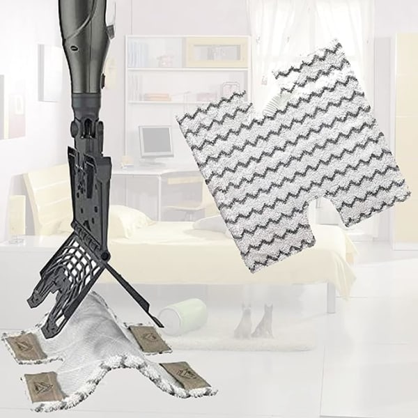 (4-pak) Shark Damprenser Shark P3/P5/P8/T8/S3973/S3973D/S3973W/S3973WM/S5002/S5003A/S5003D/S6001W/S6001WM/S6002/S6003W Pocket Mop, Husholdningsrengøring