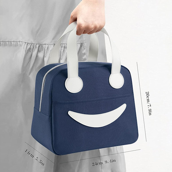Lunsjpose for menn Tote Bag Easy Clean Lunsjbokspose Egnet for gutter barn.