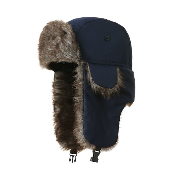 Men Women Bomber Hats Caps Earflap bomber Girls Trapper Hat Waterproof Wind Proof Earflap Hats Outdoor Sport Ski Hat Snow Cap