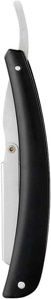 Bærbar rustfri barberkniv i rustfrit stål, barberkniv, til frisører og barberer