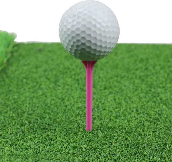 70MM Multifargede Holdbare Plast Tilpassbare Golf-Tees 100-pakning