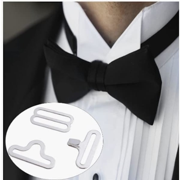 Justerbar metal kobber hardware Butterfly hardware slipsklips krogspænde slipsrem hardware slipsklips