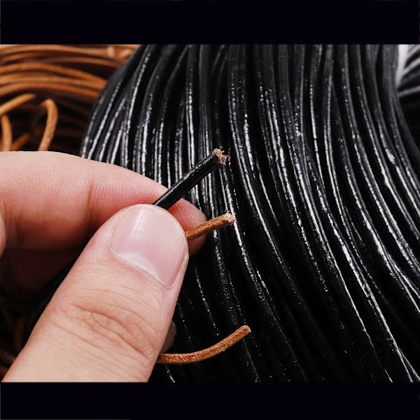 10 metriä vahattua nailonnarua DIY-rannekkeiden, korujen valmistukseen ja askarteluun - Khaki