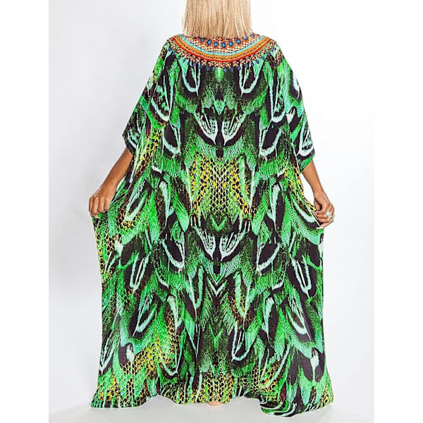 Kvinders strand caftan kjole badedragt cover-up