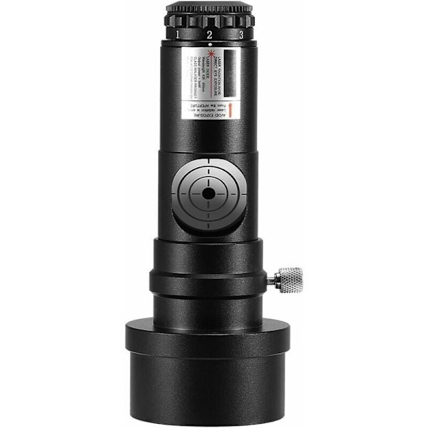 1.25in 2 tommer Kollimator Teleskop Reflektor Adapter Newtonsk Teleskop SCA Laser Kollimation 7 Lysstyrkeniveauer Astronomisk Teleskop Justering