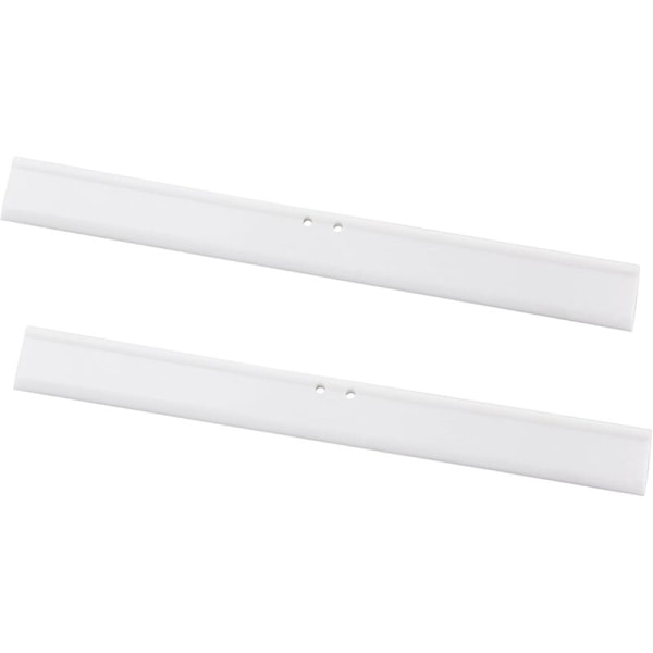 25 cm kumihuuli, suihkukaavimelle, valkoiset silikoniset varaosahuulet, 2 kpl