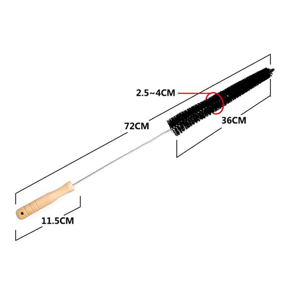Joustava patterinpuhdistusharja 72 cm pölyharja märkä-kuiva käyttö