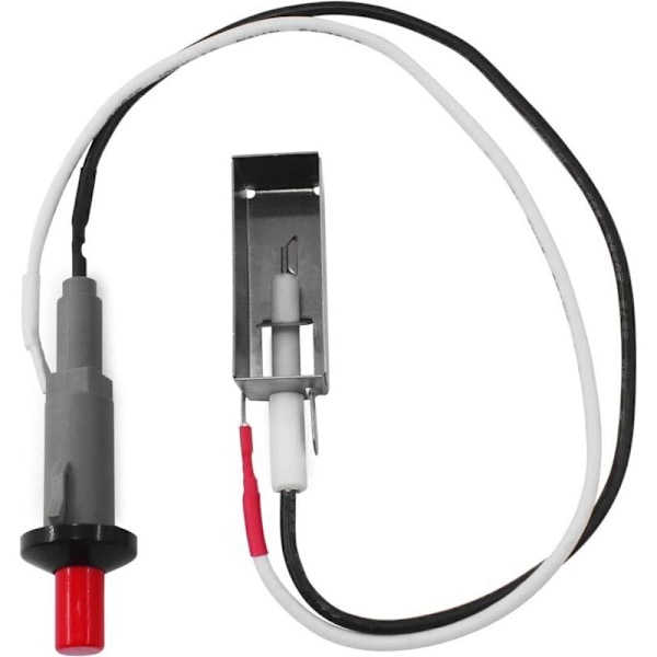 Erstatnings Piezo Tenningssett for Weber Grill Modell 7510, Spirit E-210, Spirit 500/700, Genesis E-310/E-320, Genesis Silver B/C, Genesis Gold B/C, Pl