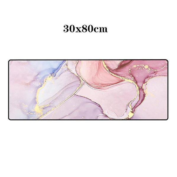 300*800*4MM Söpö Hiiren Alusta Marmori Pelikäyttöön Hiiren Alusta Yritys Näppäimistömatto Mause Gamer Pc Kaappi Työpöytä Pöytätyyny Pelikäyttöön Kannettava Tietokone Matto Suuri Työpöytämatto