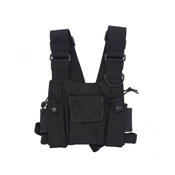 Walkie Talkie Radio Sele Paket Ryggsäck Fodral