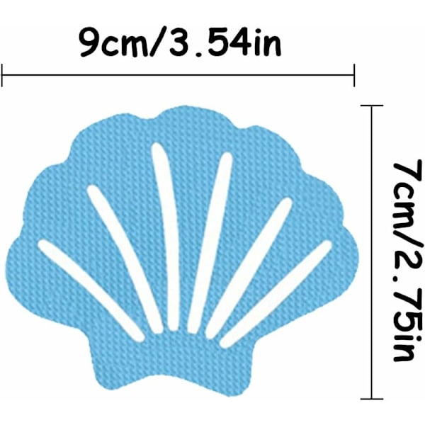 20 kpl 7,7 cm 9,3 cm liukueste suihkutarroja itseliimautuva kylpyhuone, nauha