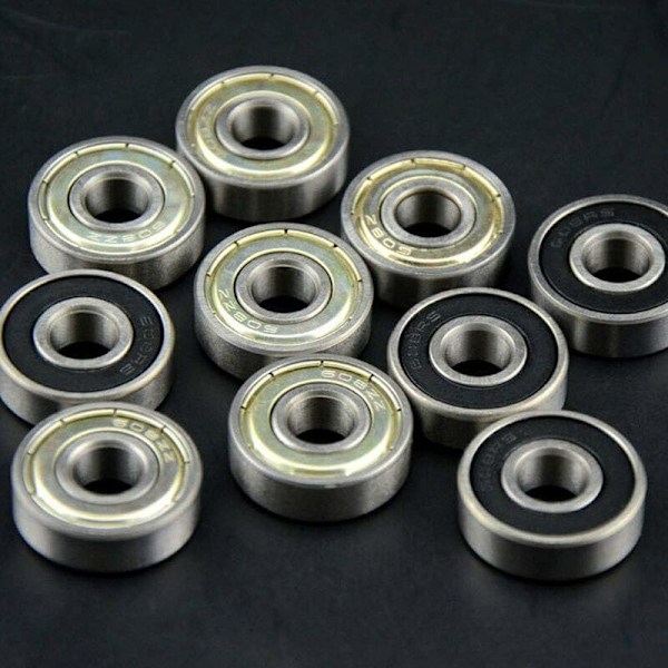30 kpl 608zz kuulalaakereita, kaksoissuojatut metalliset nopeuslaakerit, laadukkaat kuulalaakerit rullaluisteluun, skeittilautailuun, longboardiin, waveboardiin/8 x 22