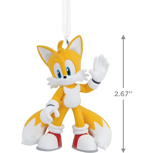 Sonic The Hedgehog Tails Resin Julepynt