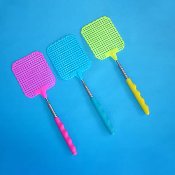 Fluefanger, Fluefanger, Fluefanger, Fluefanger, 4 stk. Teleskopisk Fluefanger Solid Fluefanger Plastik Fluefanger Køkkenhjælper