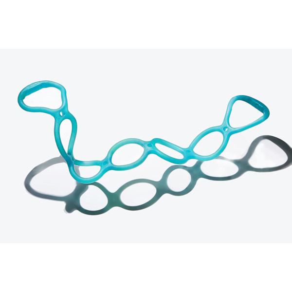 Multi-ring gelé-rör bröst expander yoga pilates boxning core träningsrör bälte