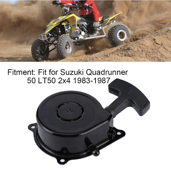 Startmotor-set för Suzuki Quadrunner 50 LT50 2X4 1983 - 1987