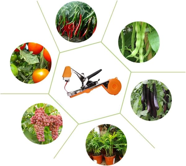 Vines Attaching Tape Tool, Branch Attaching Tape Machine Fruit Tree Vegetable Flower Plants Branch Attaching Tape Tool Gardening Tool - Attaching Ta