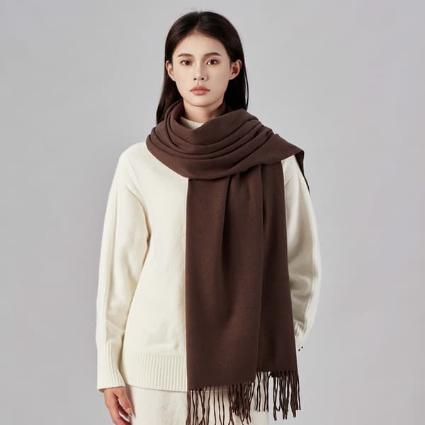 Vinter skjerf, vinter dusk fortykket varmt langt skjerf, high-end sjal
