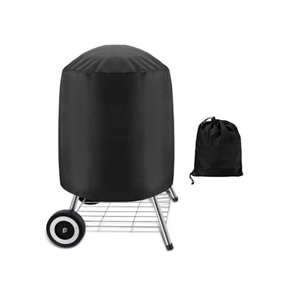 1 kpl Pyöreä suojapeite grillille 76 x 91 cm Vedenpitävä, pölytiivis ja säänkestävä