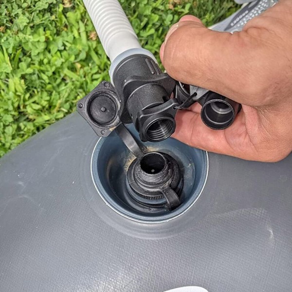 Pumpun adapteri pneumaattiselle/SUP-laudalle ja kite/boston-venttiilille - perinteiselle ilmapumpulle - Ilmaventtiiliadapteri
