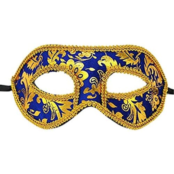 Venetiansk mask, 4-delad maskeradmaskuppsättning för fester, balsal, karnevaler