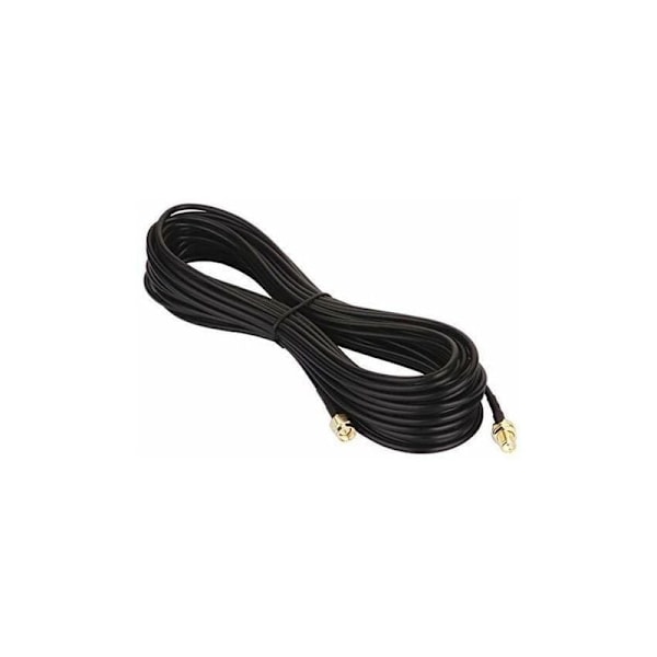 SMA-kabel förlängningskabel Koaxialkabel SMA hane till hona SMA 10 meter för antenn WLAN-förlängning, radioantennkabel antenn wifi