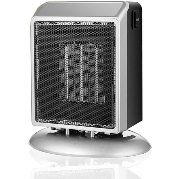 Elektrisk ekstra varme PTC hurtig opvarmning 400/900 W Beskyttelse mod væltning og overophedning mini ekstra radiator til hjemmet, kontoret, en person
