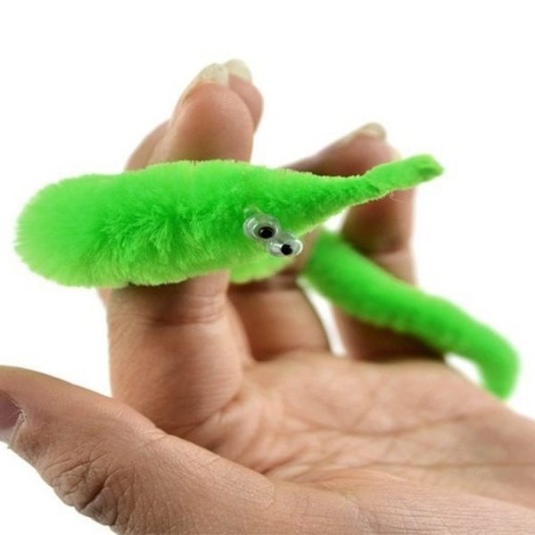 Fluffy Worm Wire Toys til festartikler