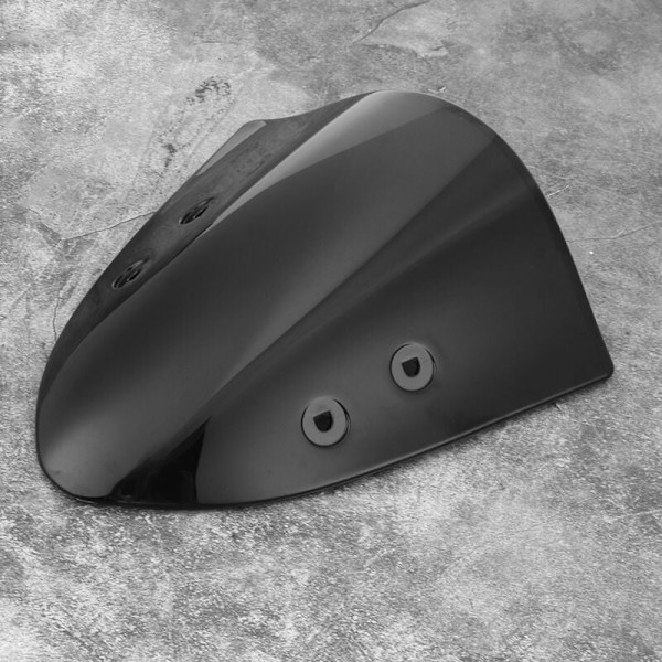 Motorcykelvindruta för Kawasaki Er-6n Er6n 2012-2014 (Svart)