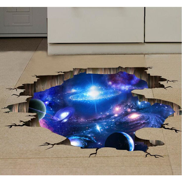 60cm*90cm 3D-seinätarra 1 kpl irrotettava seinätarra