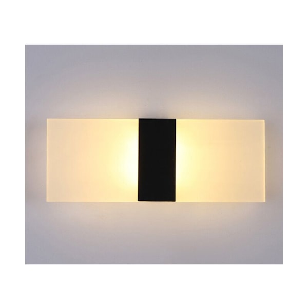 Inomhus vägglampa 6w varm svart ljus inomhus applikationer ac 85-265 (V), modern akryllampa för korridor, sovrum, trappa, dekorativa lampor l