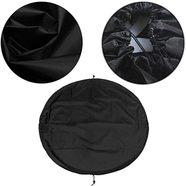 2 i 1 klesmatte og vanntett pose for voksne unisex 130 cm