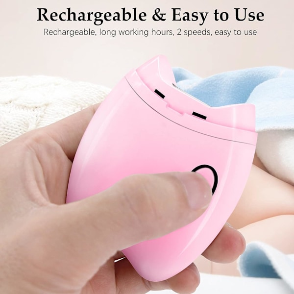Baby (Rosa) Elektrisk Nagelfil, Säker Automatisk Elektrisk Nagelklippare, Elektriska Nagelklippare för Barn och Äldre Kvinnor.