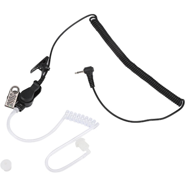 2,5 mm luftakustisk tubhjälm, headset endast för Walkie-Talkie-radio