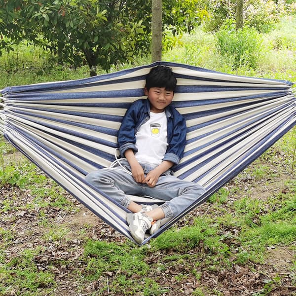 1 stk komfortabel stoffhøyde, perfekt for camping utendørs